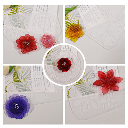 Stackable Flower Resin Mold