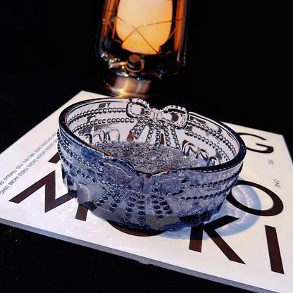 Handmade Crystal Cluster Bow Storage Resin Mold