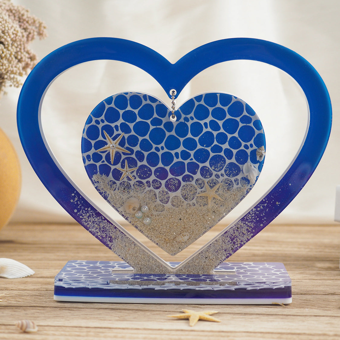 Double Love Photo Frame Ornament Resin Mold – IntoResin
