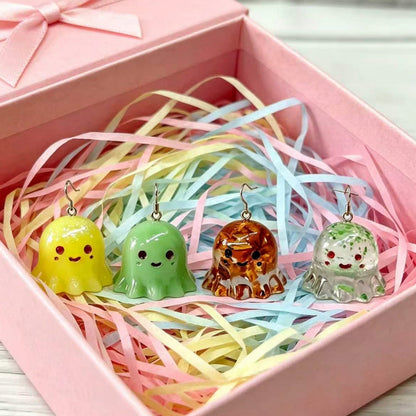 4-in-1 Little Ghost Ornament Resin Mold