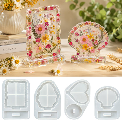 Decorative Photo Frame Resin Mold Set