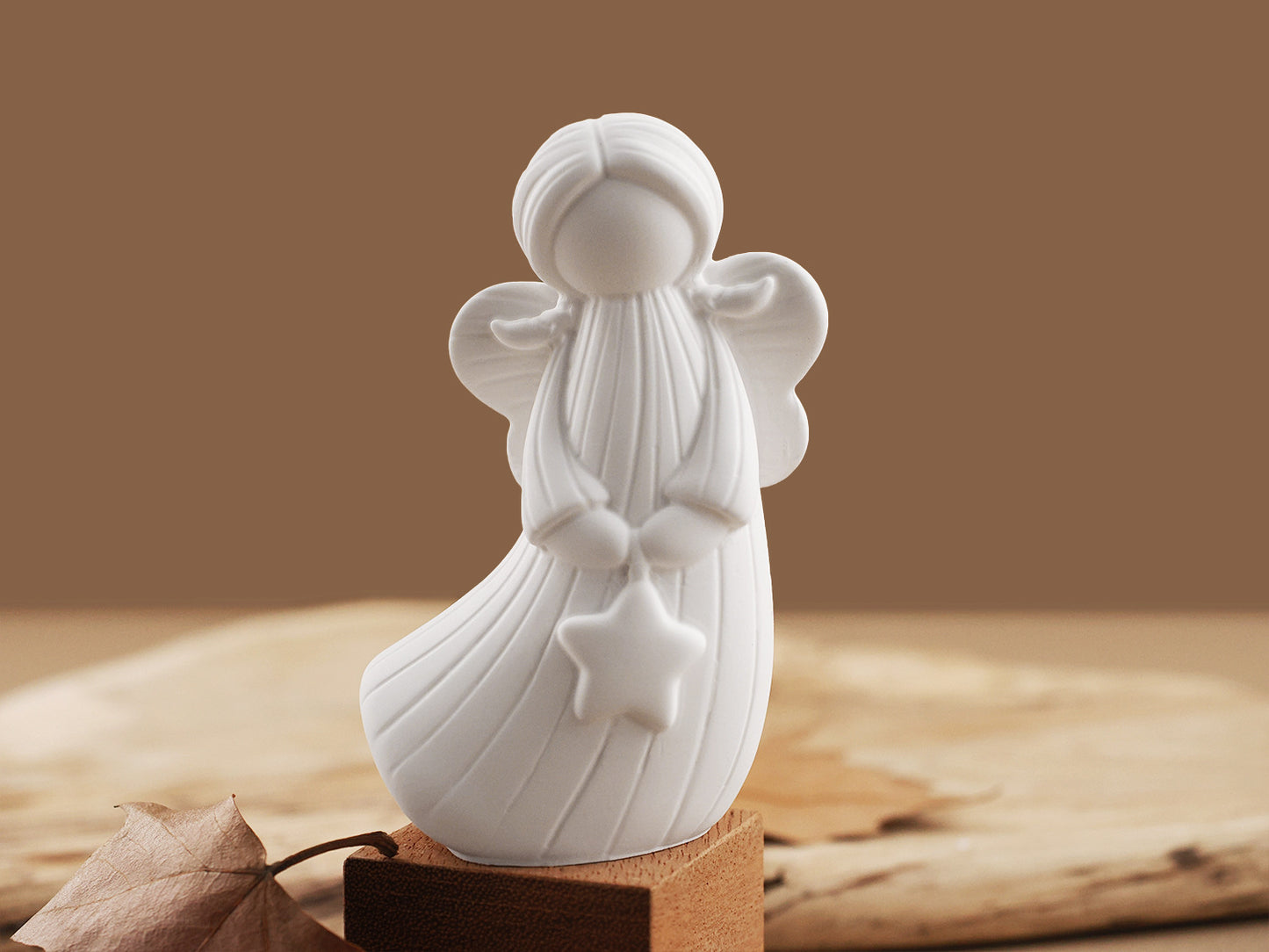 Heart Star Little Angel Ornament Resin Mold