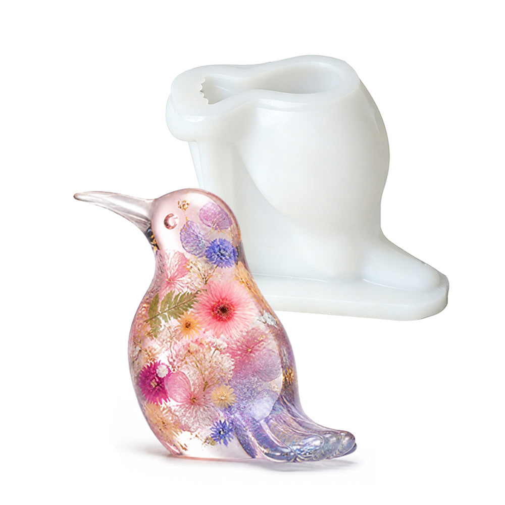 Adorable Bird Figurine Design
