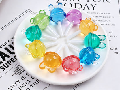 Cute Animal Lollipop Pendant Resin Mold