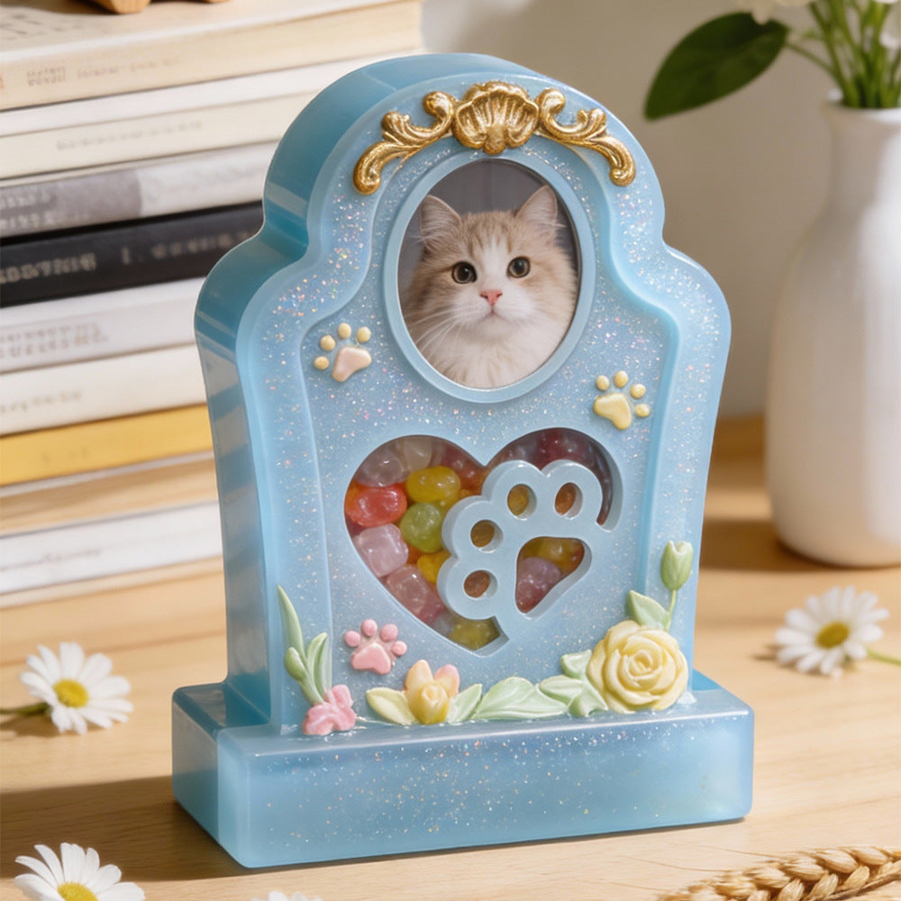 Cat & Dog Pet Memorial Ashes Urn Resin Mold