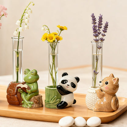Animal Shape Hydroponic Vase Resin Mold