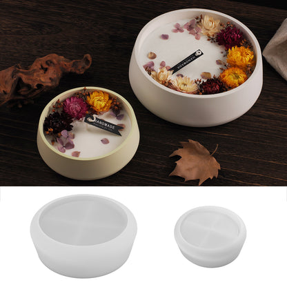 Round Storage Tray Resin Mold