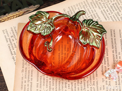 Long & Short Pumpkin-Shaped Storage Tray Resin Mold Set