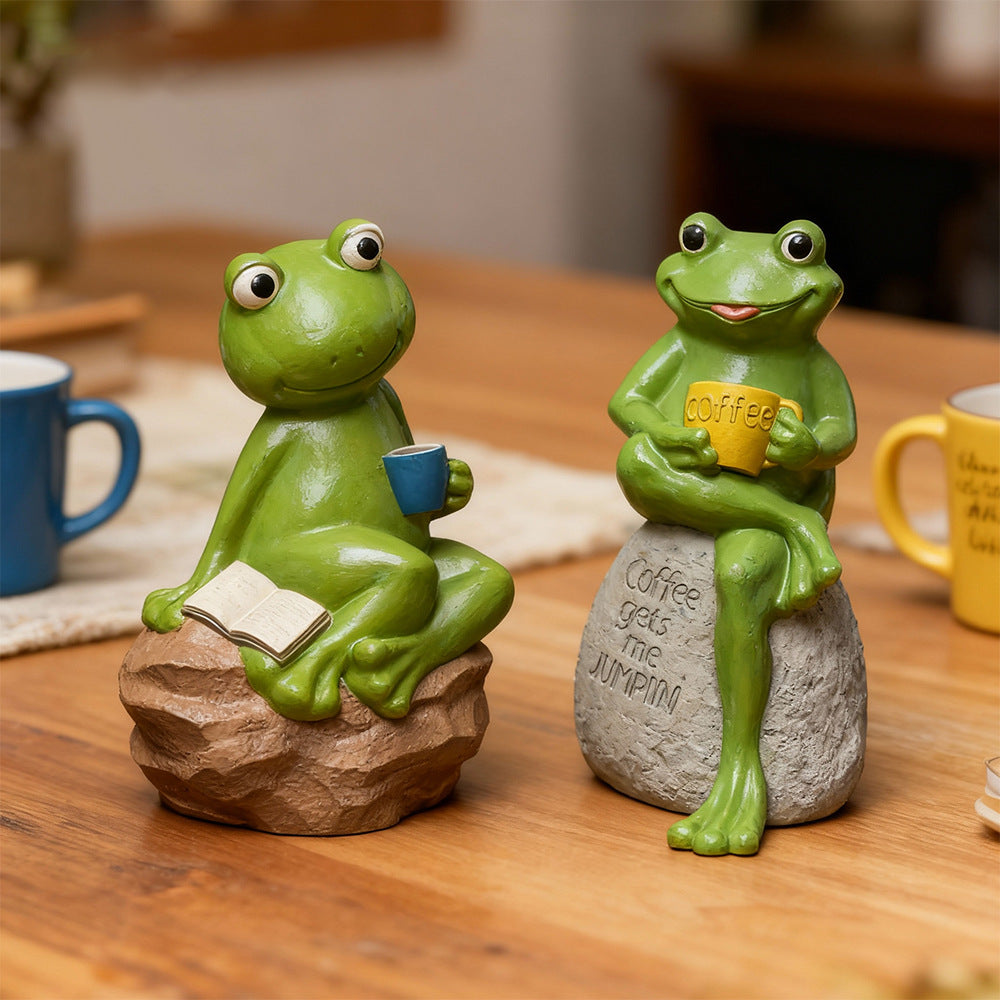 Creative Frog Figurine Resin Mold