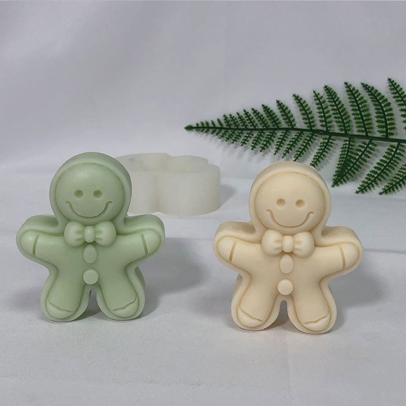 Gingerbread Man Ornament Resin Mold