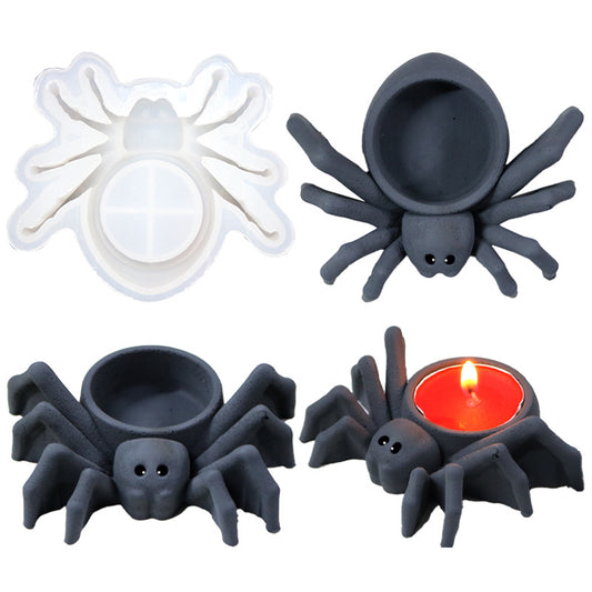 Spider Candle Holder Resin Mold