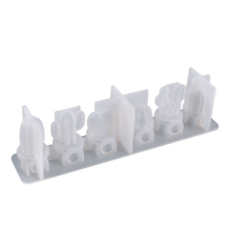 Cute Cactus Ornament Resin Mold
