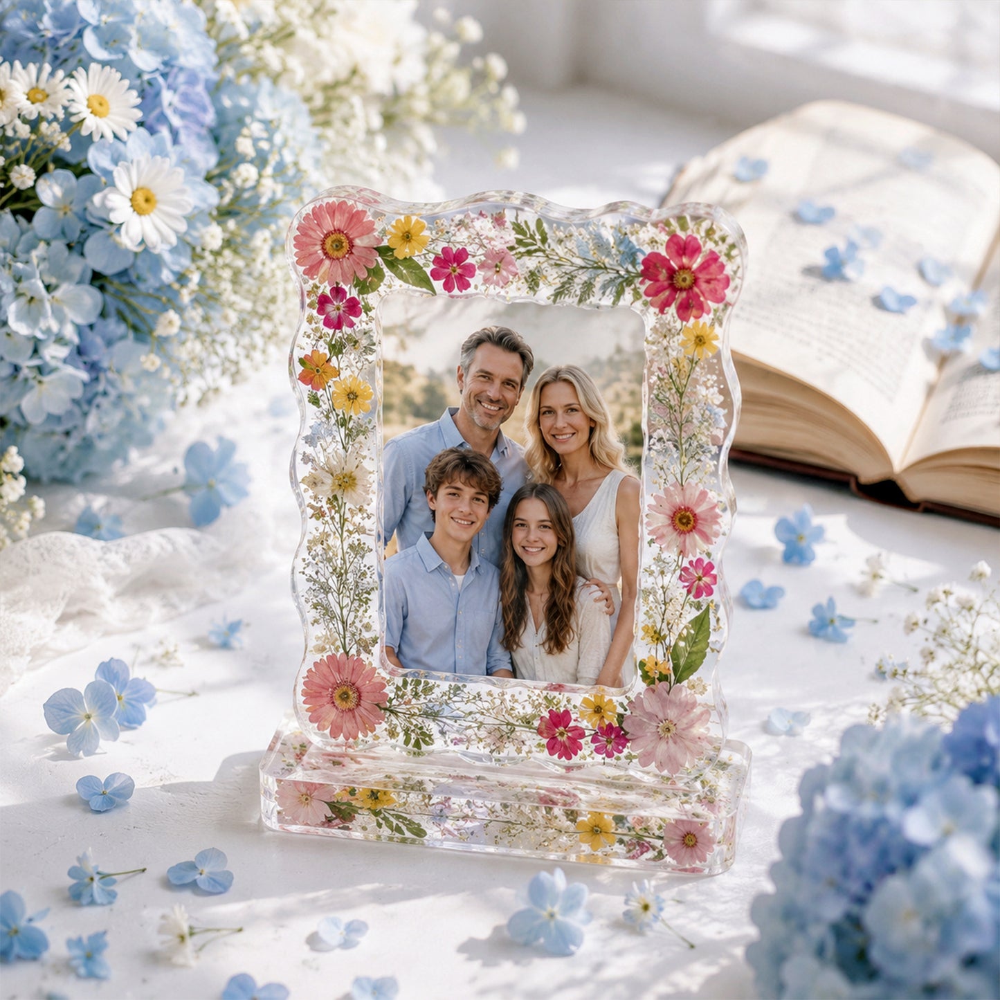 Decorative Photo Frame Resin Mold Set