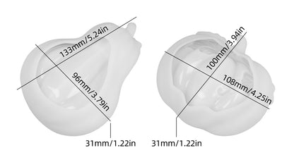 Long & Short Pumpkin-Shaped Storage Tray Resin Mold Set