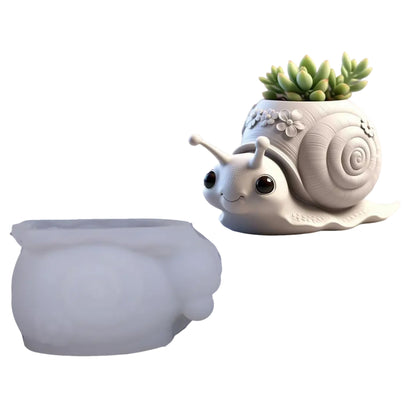 Molde de resina para guardar caracoles 