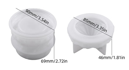 Carousel Storage Box Resin Mold