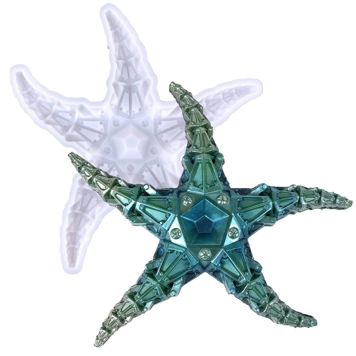 Starfish Decorations Resin Mold