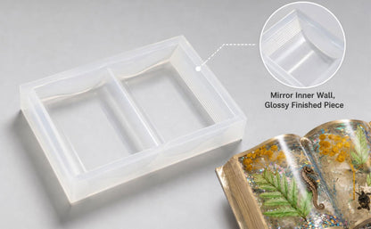 3D Pop-Up Book Figurine Resin Mold