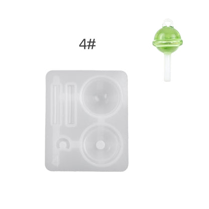 Cute Animal Lollipop Pendant Resin Mold