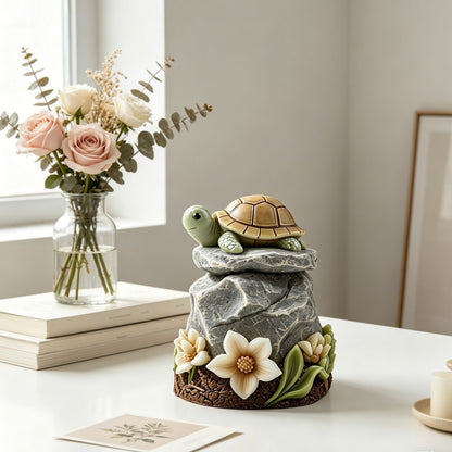 Rock Turtle Figurine Resin Mold