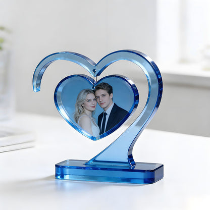Heart-Shaped Photo Frame Resin Mold