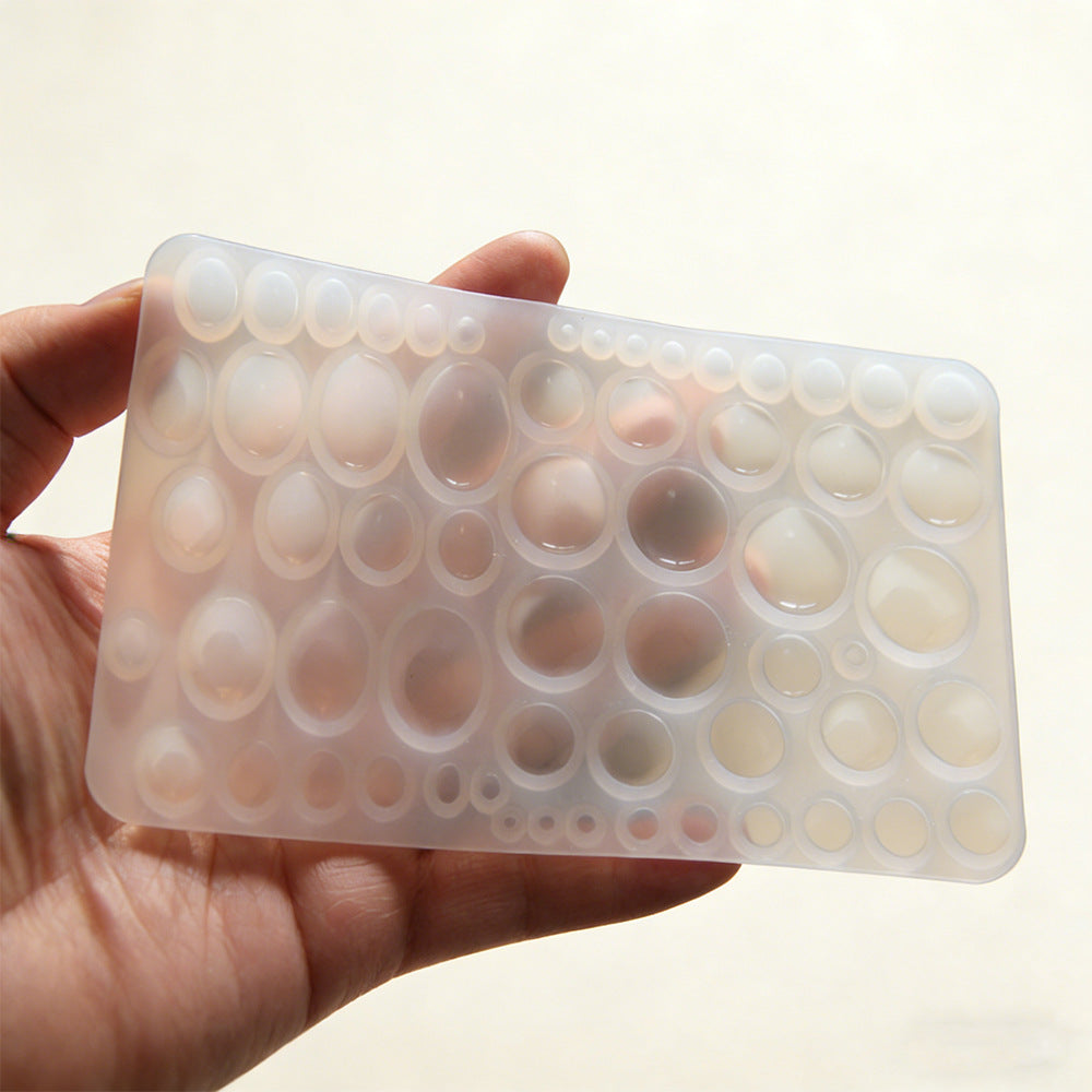 Round & Oval Small Gemstone Resin Molds