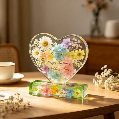 Heart-Shaped Shell Photo Frame Resin Mold