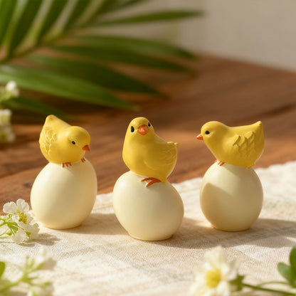 Cute Chick Standing Egg Resin Mold