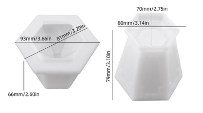 Vintage Lantern Storage Box Resin Mold with Star & Sun Embossed Lid