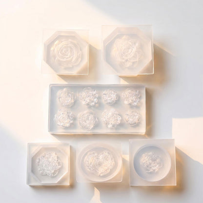 Rose Flower Decorative Resin Mold for UV Resin