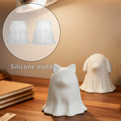 Ghost Puppy Kitten Ornament Resin Mold