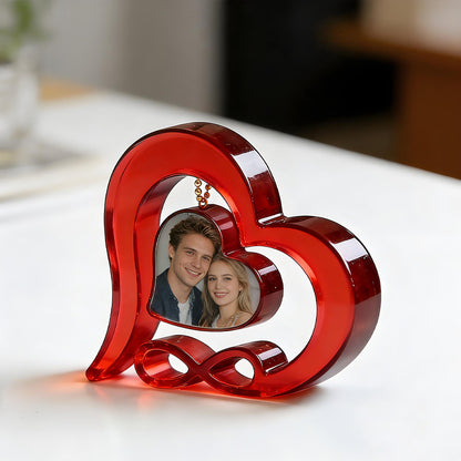 Heart-Shaped Photo Frame Resin Mold