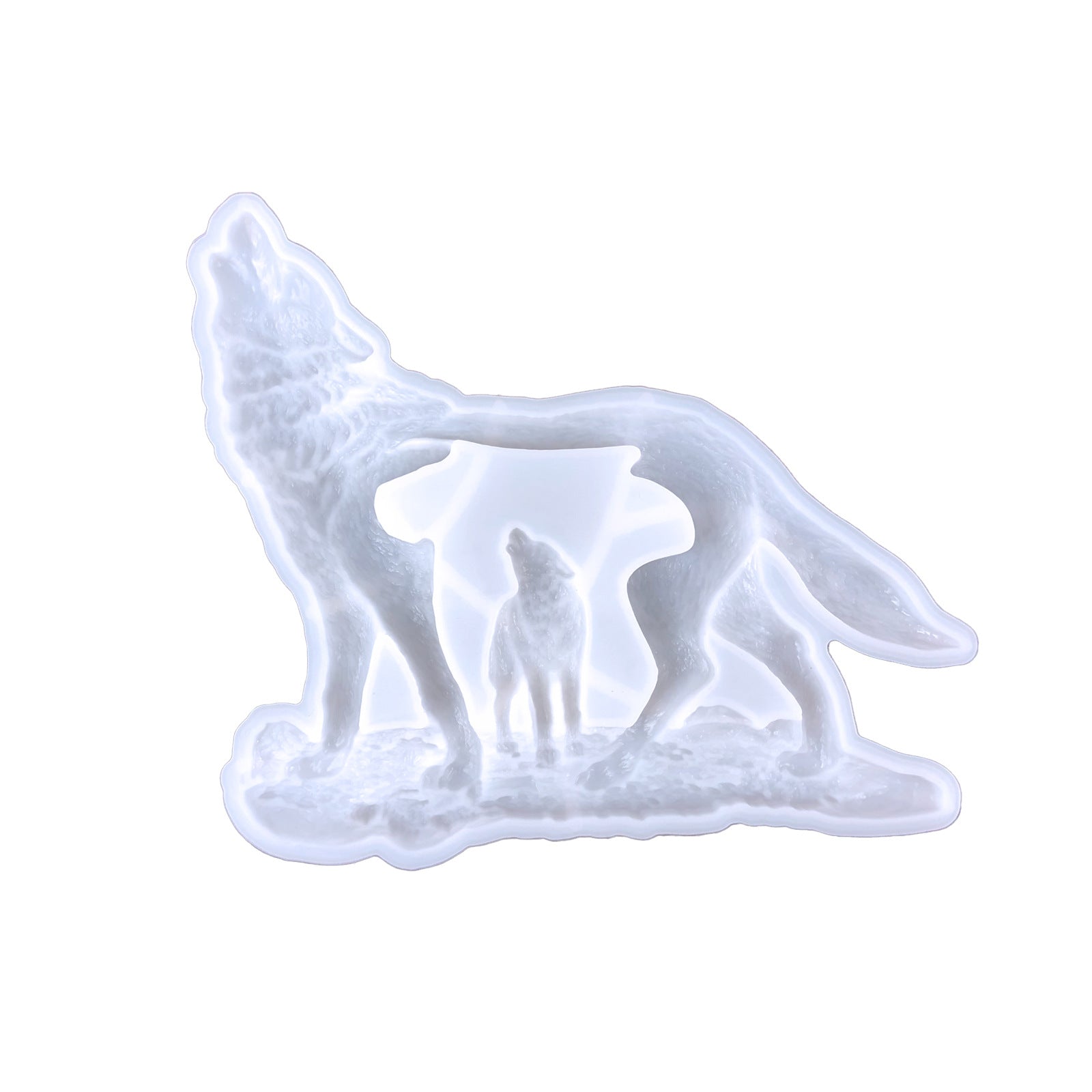 Wolf Wall Hanging Resin Mold
