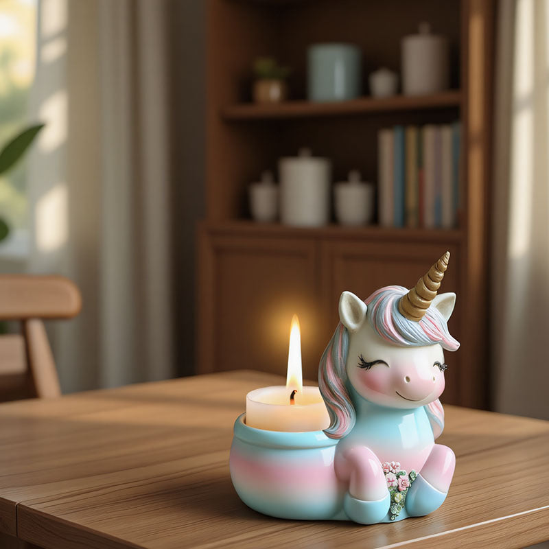 Unicorn Storage Jar Resin Mold
