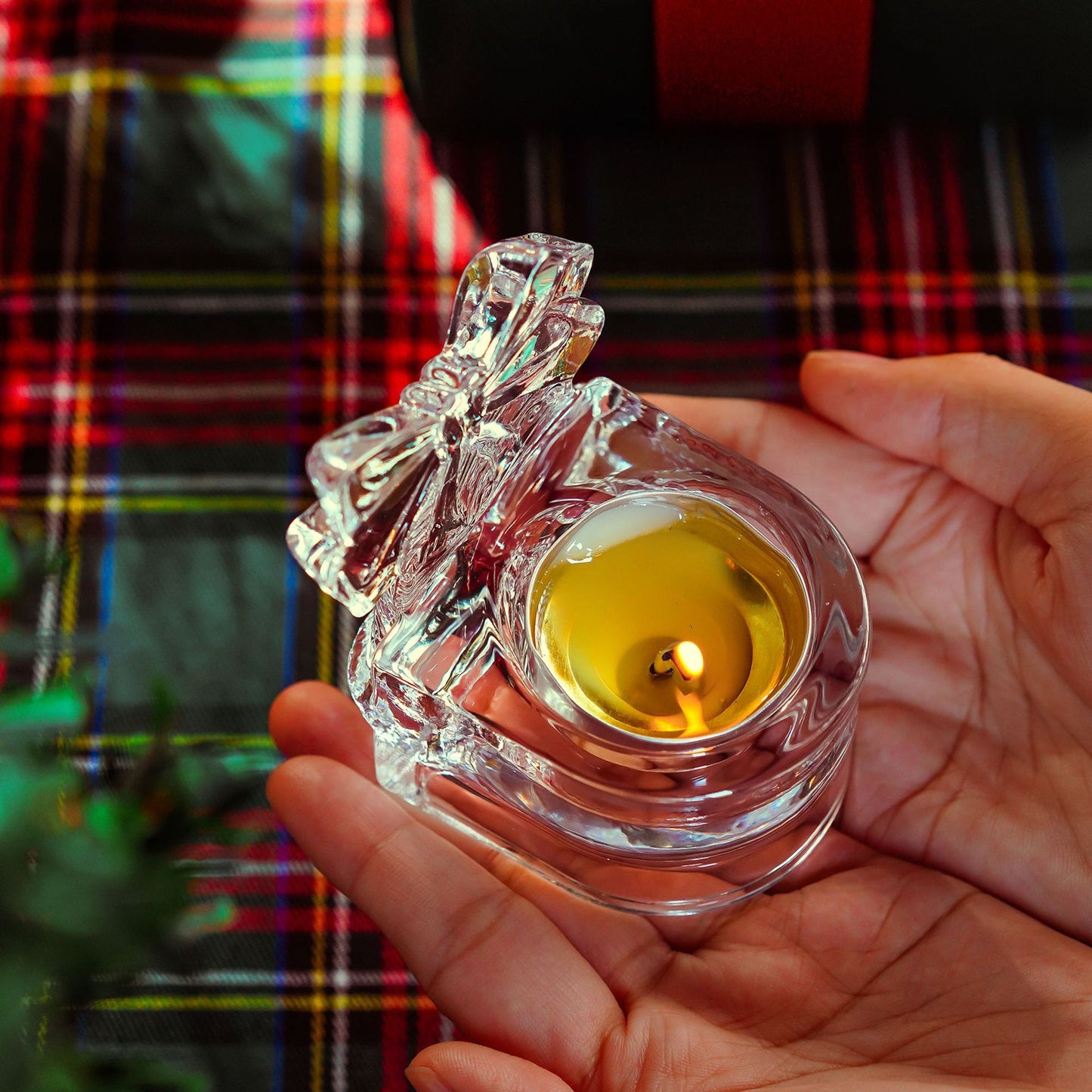 Handmade Crystal Christmas Candlestick Resin Mold