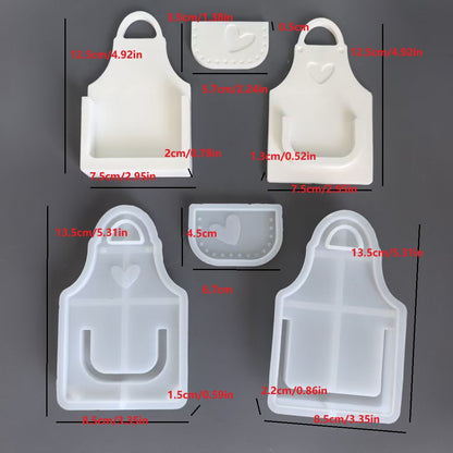 Apron Vase Gift Storage Resin Mold
