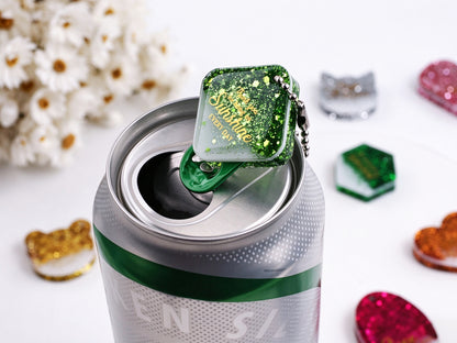 Heart-Shaped Round Six-Sided Bottle & Can Opener Keychain Resin Mold