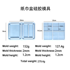 Tissue Storage Box Resin Mold