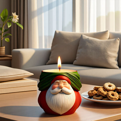 Santa Claus Storage Jar Resin Mold