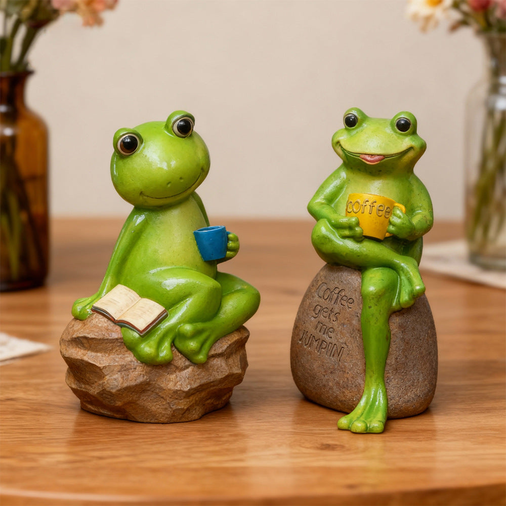 Creative Frog Figurine Resin Mold