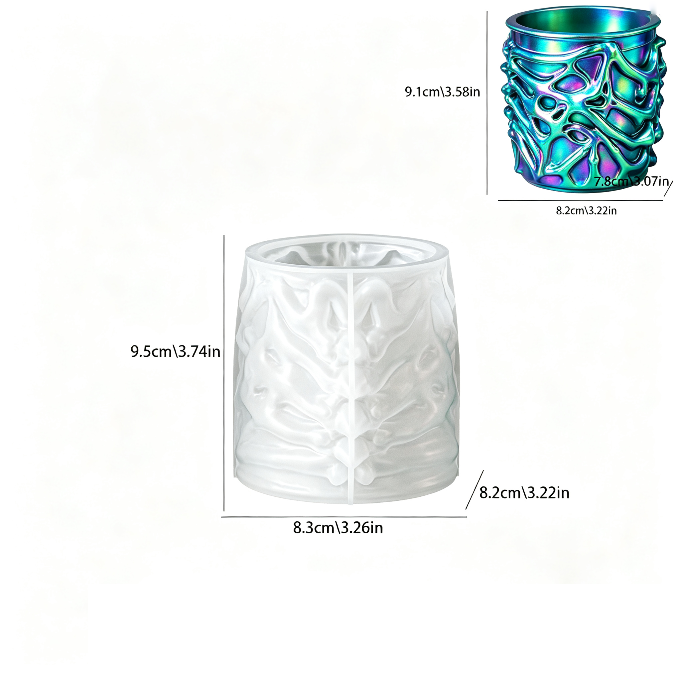 Skeleton Storage Jar Resin Mold