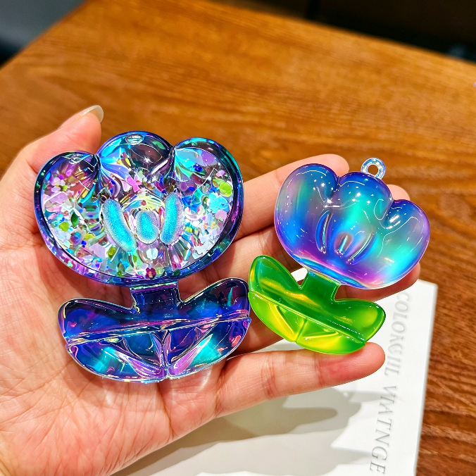 Handmade Tulip-Shaped Phone Stand Resin Mold
