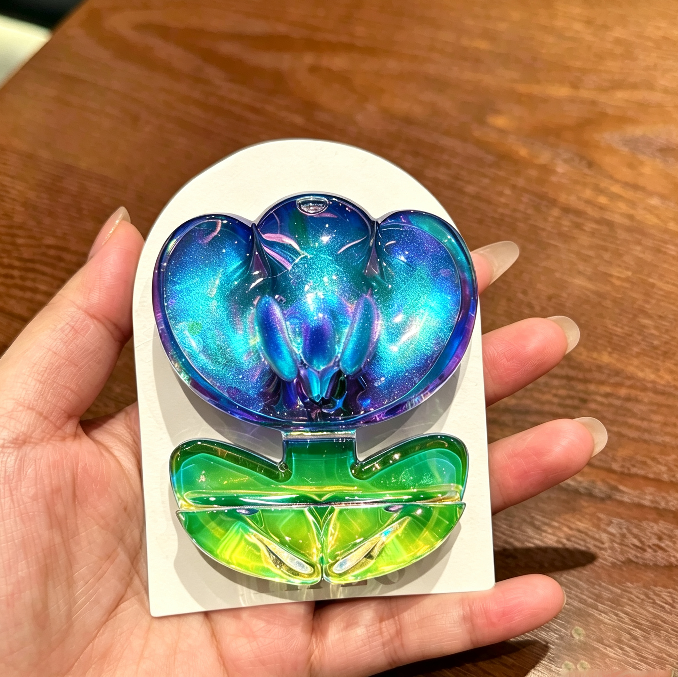 Handmade Tulip-Shaped Phone Stand Resin Mold