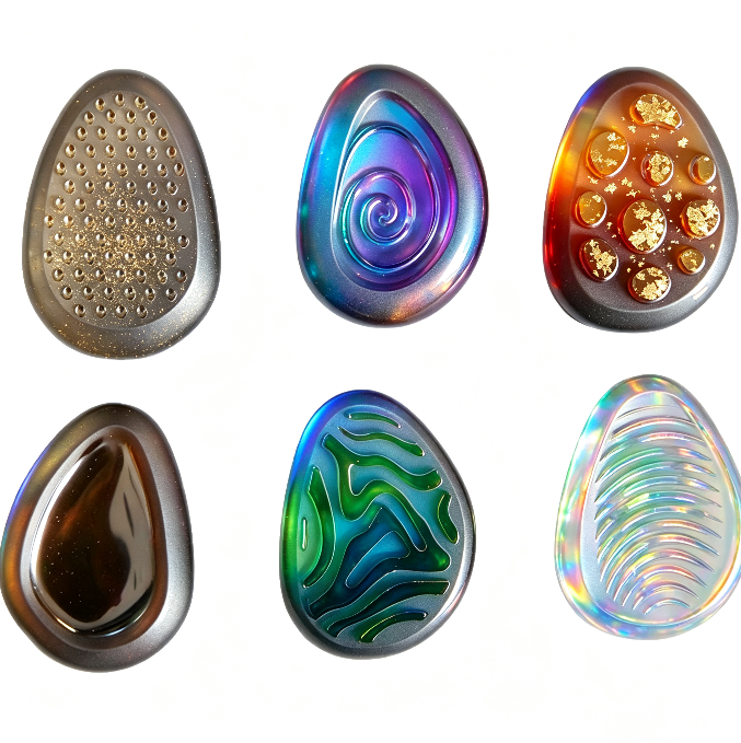 Textured Stress Relief Stone Resin Mold