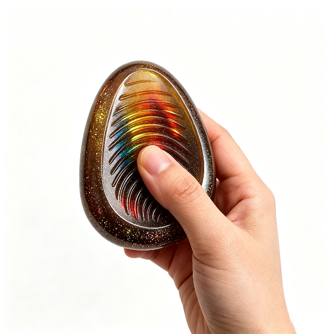Textured Stress Relief Stone Resin Mold