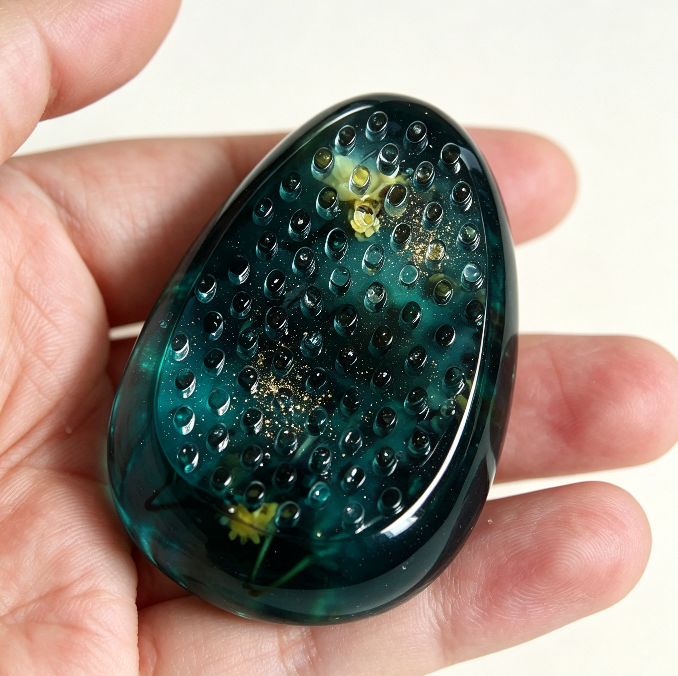 Textured Stress Relief Stone Resin Mold