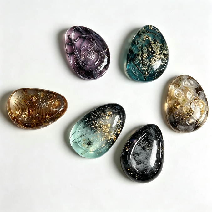 Textured Stress Relief Stone Resin Mold
