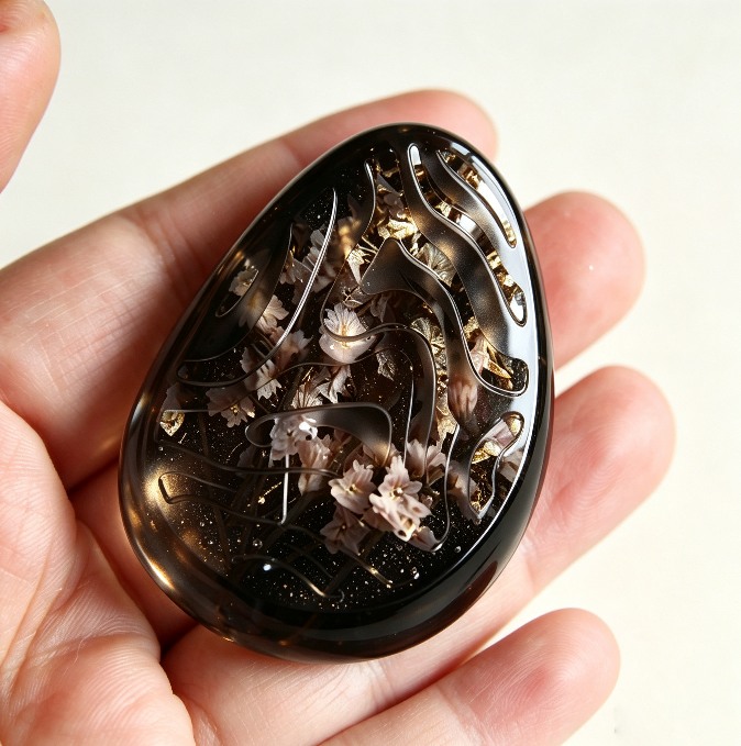 Textured Stress Relief Stone Resin Mold