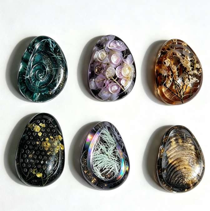 Textured Stress Relief Stone Resin Mold