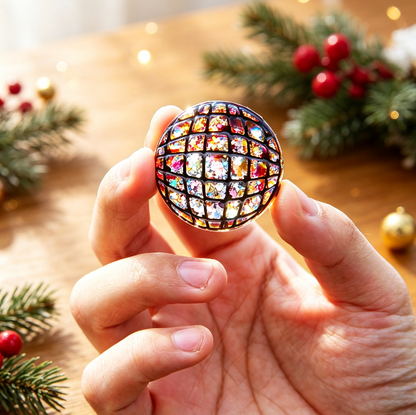 Christmas Disco Ball Ornament Resin Mold